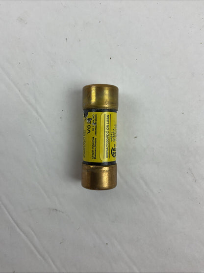 BUSS LPJ-1SP LOW-PEAK FUSE 1AMP 600VAC 300VDC (LOT OF 6)