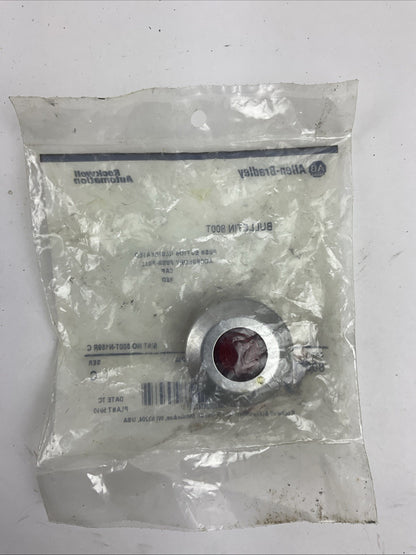 ALLEN BRADLEY 800T-N159R SER C PUSH BUTTON ILLUMINATED PUSH-PULL CAP RED