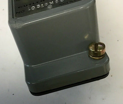 CUTLER HAMMER 10316H9835 LIMIT SWITCH 600VAC