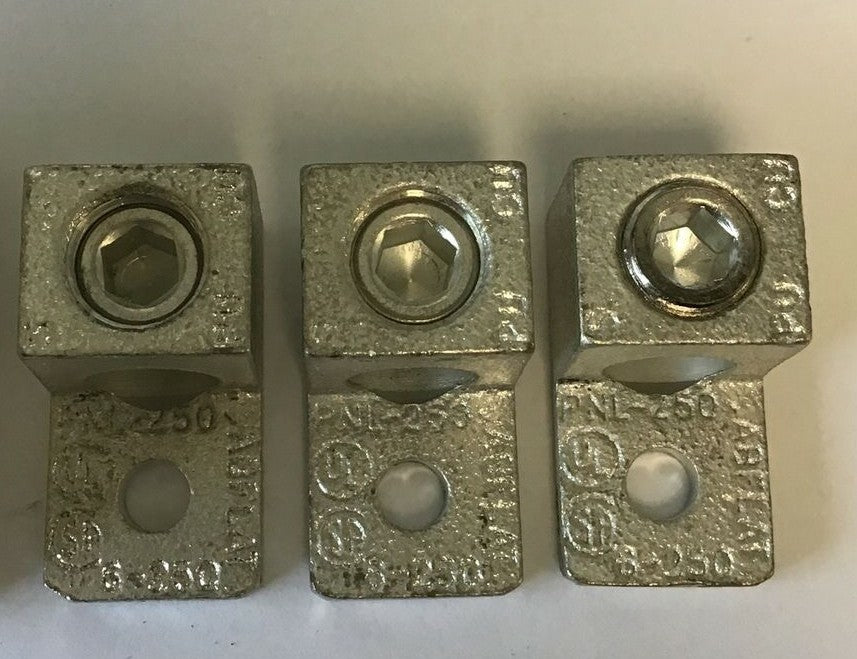 ALLEN BRADLEY 1494U-LC200 LUG CONNECTORS KIT 200AMP SER.A