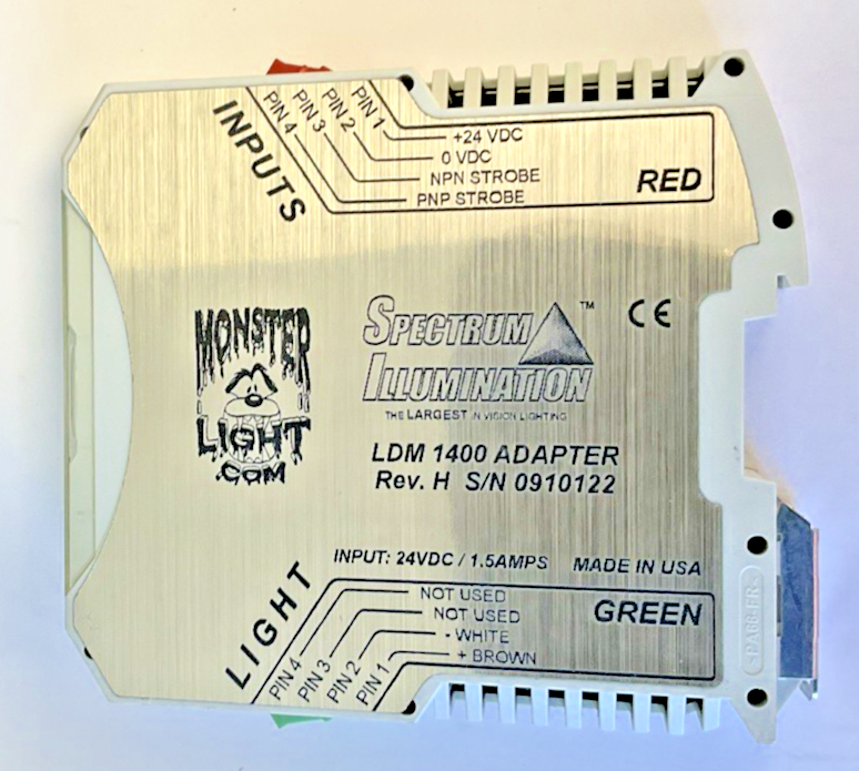 SPECTRUM ILLUMINATION LDM 1400 ADAPTER REV.H 24VDC 1.5A