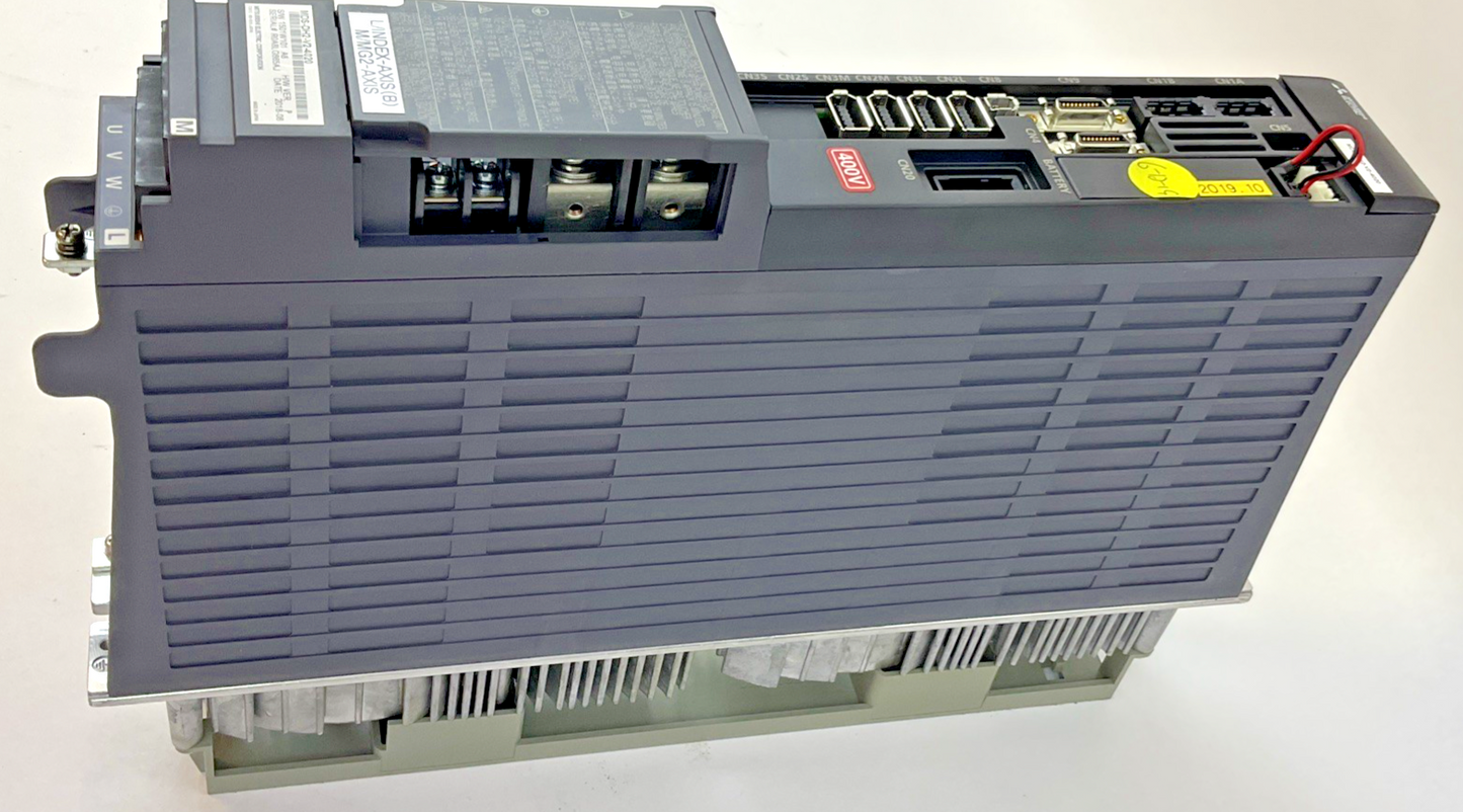 MITSUBISHI MDS-DH2-V2-4020 SERVO DRIVE UNIT 2.0/1.0KW 480V H/WVER.P 240HZ