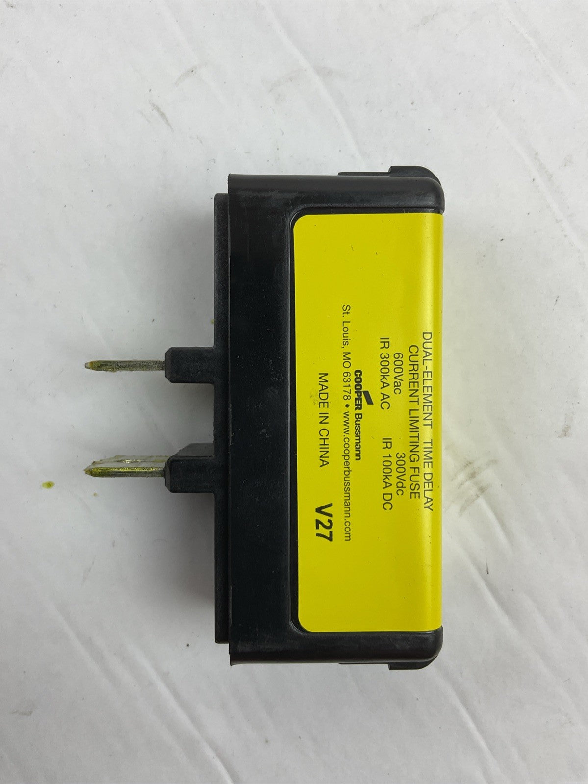 BUSSMANN LCF100 LOW-PEAK CURRENT LIMITING CUBE FUSE 100AMP 600VAC 300VDC
