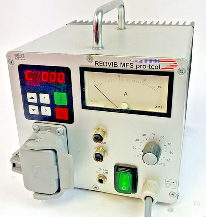 REO PRO-TOOL MFS 6050 FREQUENCY FEEDER CONTROL REOVIB 240V 50/60HZ 12A