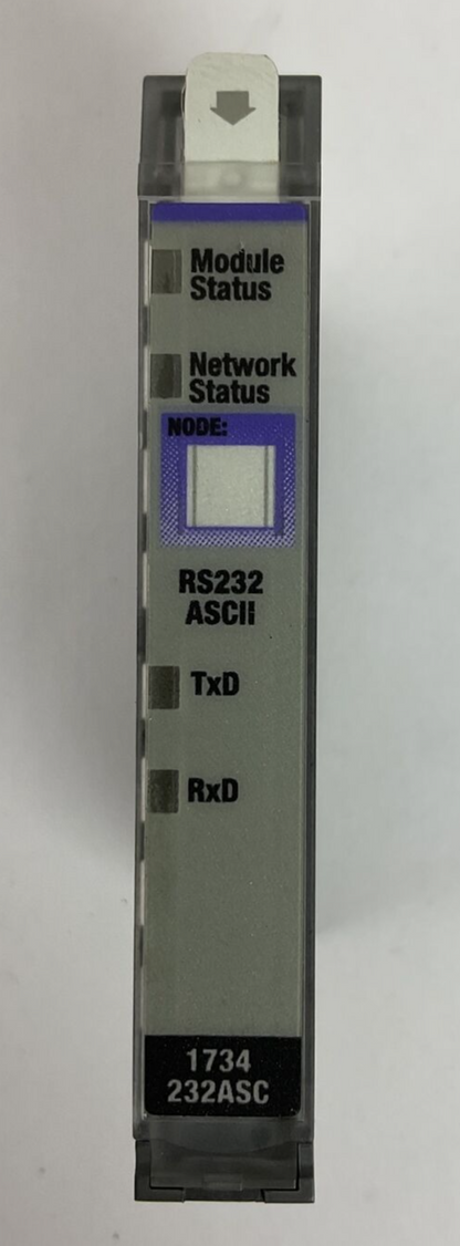 ALLEN BRADLEY 1734-232ASC SER C FW REV 4.001 DIR/VER 10000016326 INTERFACE MODUL
