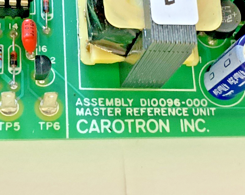 CAROTRON D10096-000 CIRCUIT BOARD 115VAC