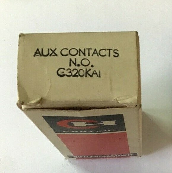 CUTLER HAMMER C320KAI AUXILIARY CONTACTS ***LOTOF2***