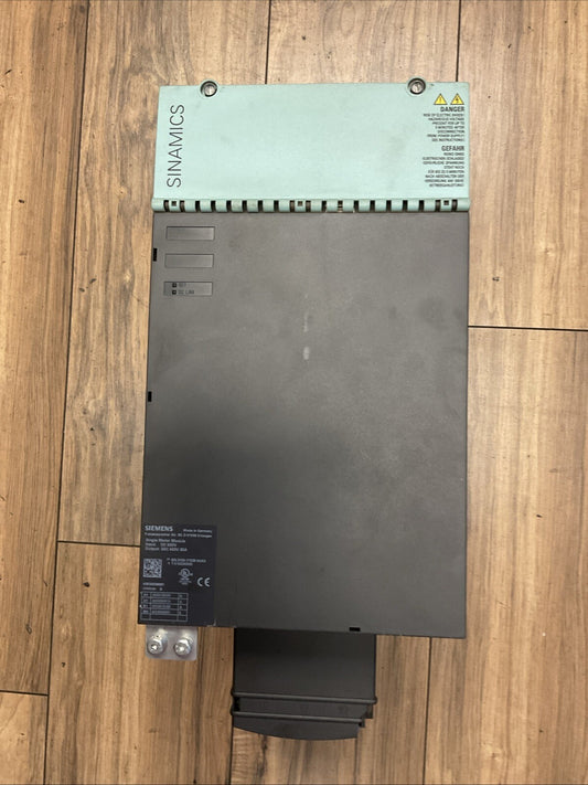 SIEMENS 1P 6SL3120-1TE28-5AA3 SINGLE MOTOR MODULE OUTPUT 3AC 400V 85A INPUT DC