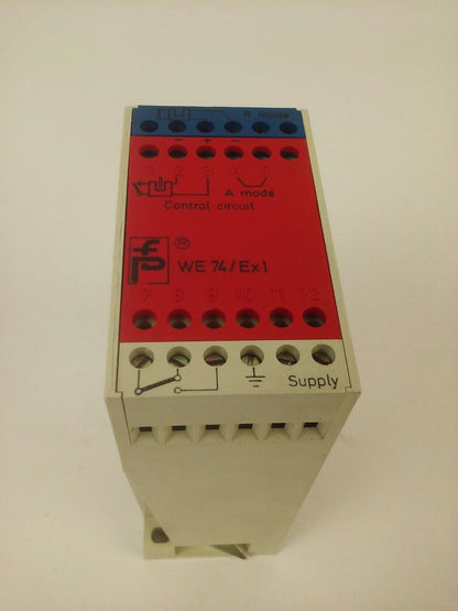 PEPPERL + FUCHS WE74/EX1 SWITCH AMPLIFIER R.B. DENISON PROXSWITCH 120V SUPPLY