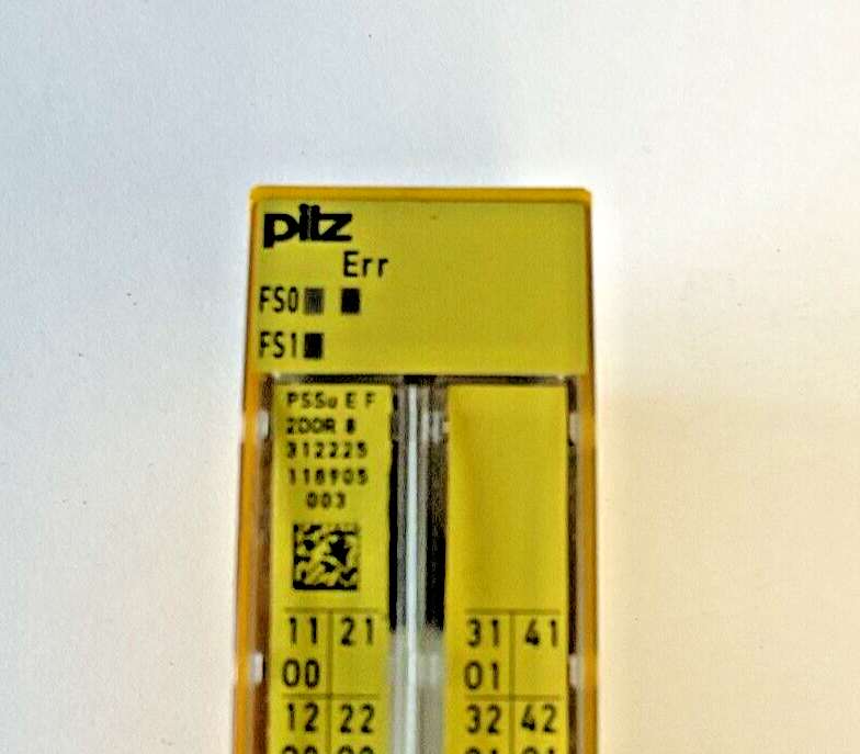 PILZ PSSU E F 2DO5 CARRIER MODULE 240VAC ****LOTOF4****