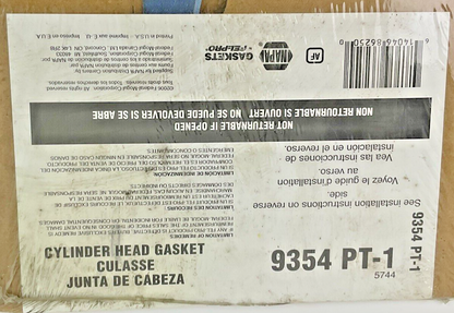 NAPA 9354 PT-1 CYLINDER HEAD GASKET ***LOTOF2***