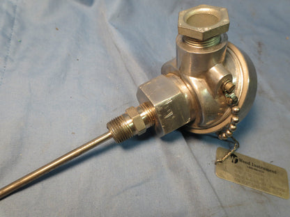 WEED 2A00D1 THERMOWELL TEMP SENSOR PROBE ASSY w/ 4150 SENSOR MATE TRANSMITTER