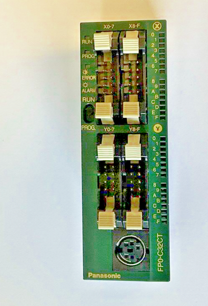 PANASONIC FP0-C32CT CONTROL UNIT VER. 2.3 24VDC 0.3A