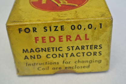 FEDERALPACIFIC / FPE CA106 MAGNETIC COIL SIZE 00, 0, 1 - 220V, 60Hz