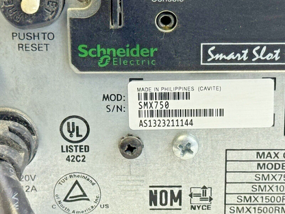 APC - SMX750 - TOWER BACKUP BATTERY - SCHNEIDER - AP630 SMART SLOT NETWORK MGMT