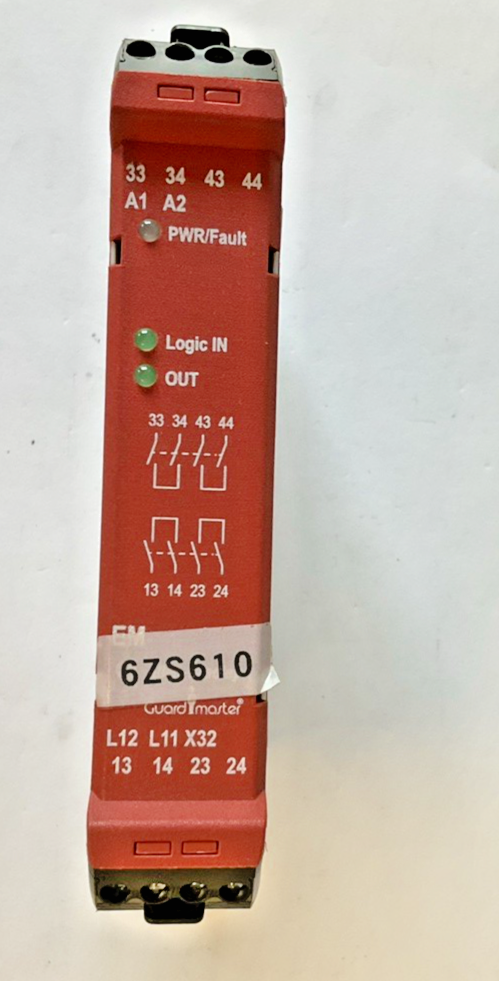 ALLEN BRADLEY 440R-EM4R2 SAFETY RELAY SER.A 201 24VDC GSR EM