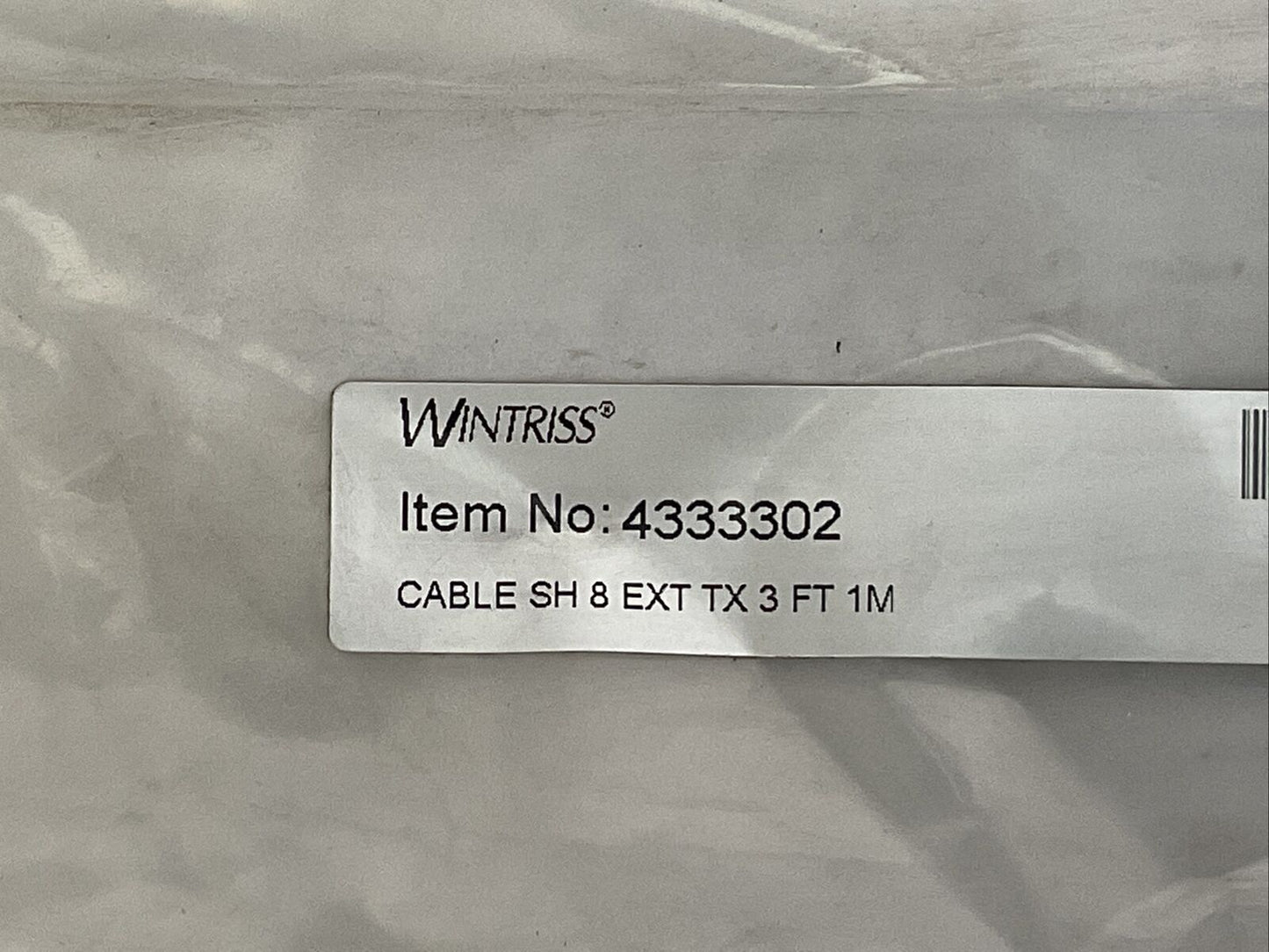 WINTRISS 4333302 CABLE SH 8 EXT TX 3FT 1M