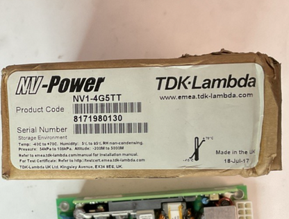 TDK-LAMBDA NV1-4G5TT POWER SUPPLY