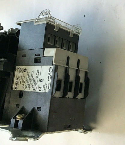ALLEN-BRADLEY 509-BO*-E1+ SIZE 1 STARTER 120 V COIL  W/592-EECC W/595-A SER.C