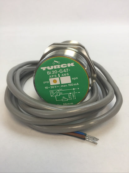 TURCK BI20-G47-AP6 PROXIMITY SENSOR 10-30VDC 150mA