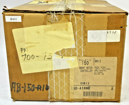 ALLEN BRADLEY 150-A16NB SMART MOTOR CONTROLLER SER.A 480VAC 3PH 50/60HZ