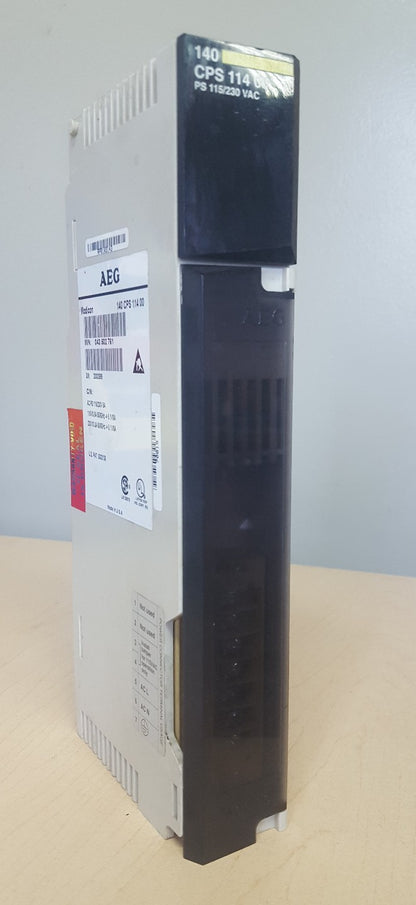 MODICON POWER SUPPLY MODULE 140CPS11400 8AMP 115/230VAC
