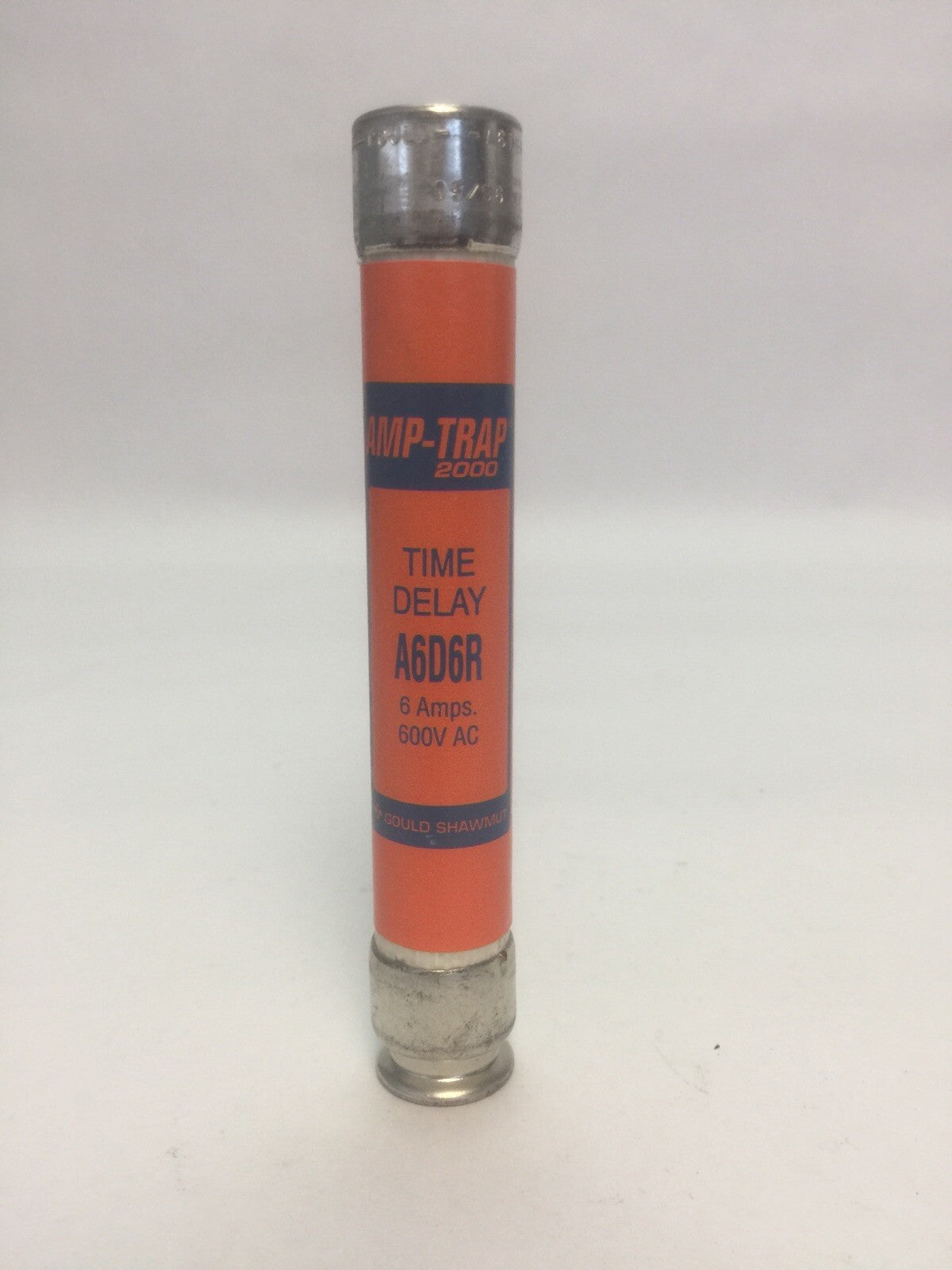 GOULD SHAWMUT AMP-TRAP 2000 A6D6R TIME DELAY FUSE 6A 600VAC CLASS RK1 (LOT OF 5)