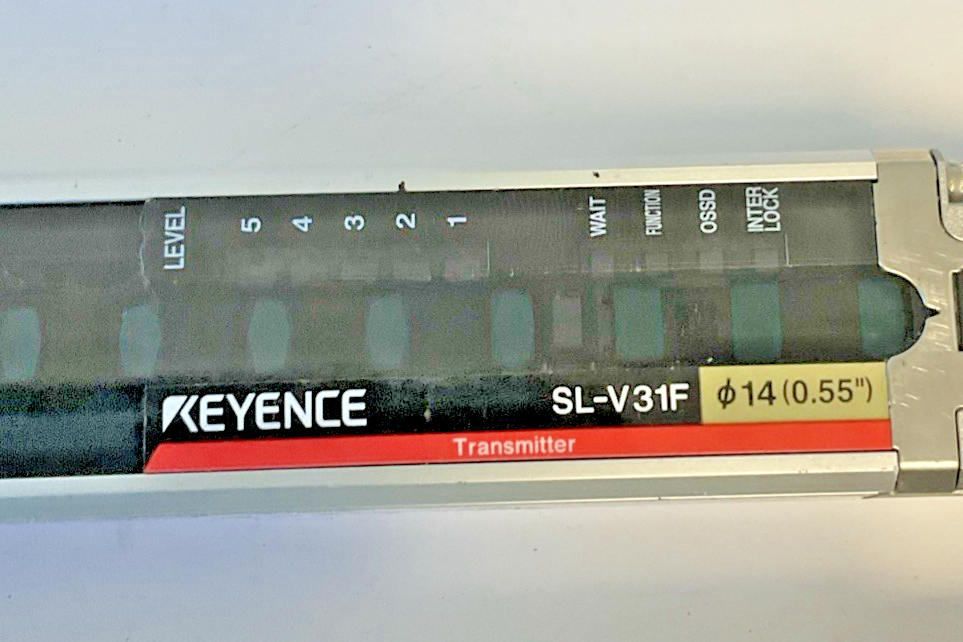 KEYENCE SL-V31F RECIEVER AND TRANSMITTER 24VDC 10.2MS VER.3