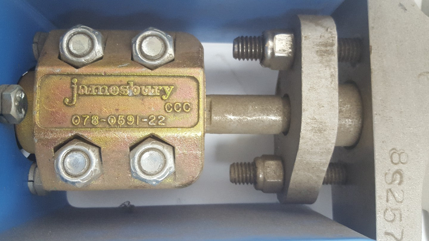 JAMESBURY BUTTERFLY VALVE ACTUATOR B60S 078-0591-22 POSITION SENSORSWITCH SEH90