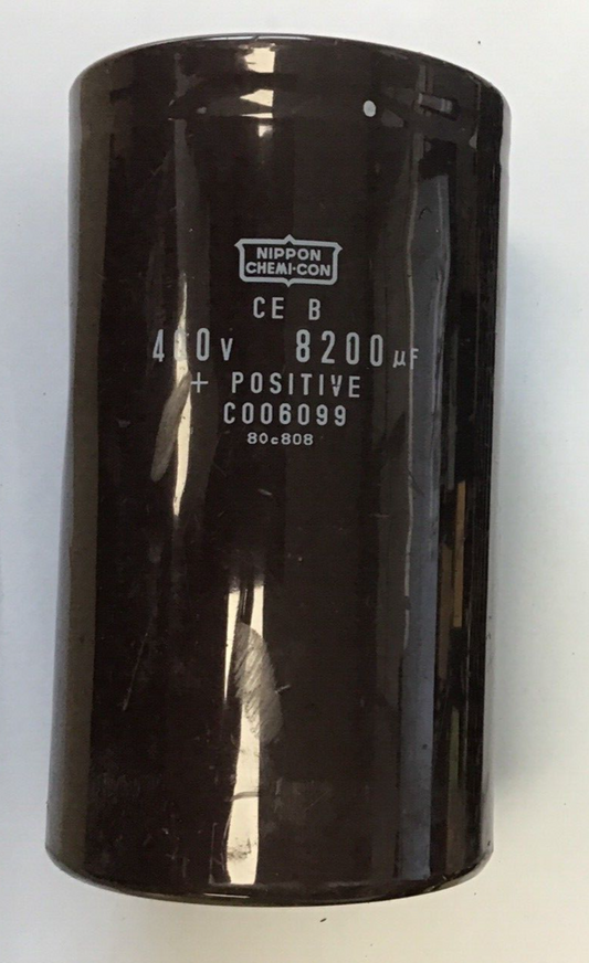NIPPON CHEMI-CON C006099 CAPACITOR 400V 8200UF