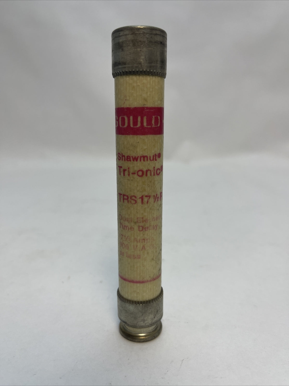 GOULD SHAWMUT TRS17-1/2R TRI-ONIC CLASS RK5 FUSE 600VAC 17-1/2A (LOT OF 10)