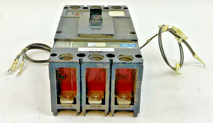 FUJI ELEC BU-KSB3400 CIR. BREAKER 400A W/ BU-WKH AUX SWITCH W/ BU-FKH120A SHUNT
