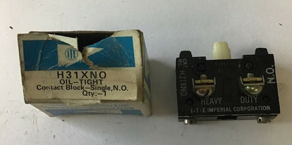 ITE H31XNO CONTACT BLOCK-SINGLE OIL-TIGHT 600V