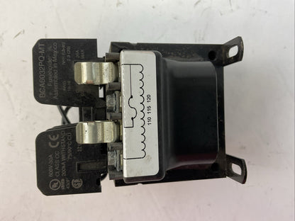 ALLEN BRADLEY 1497A-A1-M6-3-N CONTROL TRANSFORMER PRI 240x480 SEC 120 50VA