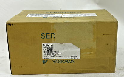 YASKAWA SGDV-2R8F11A002000 SERVO DRIVE 3PH 9.4A 230V 400HZ