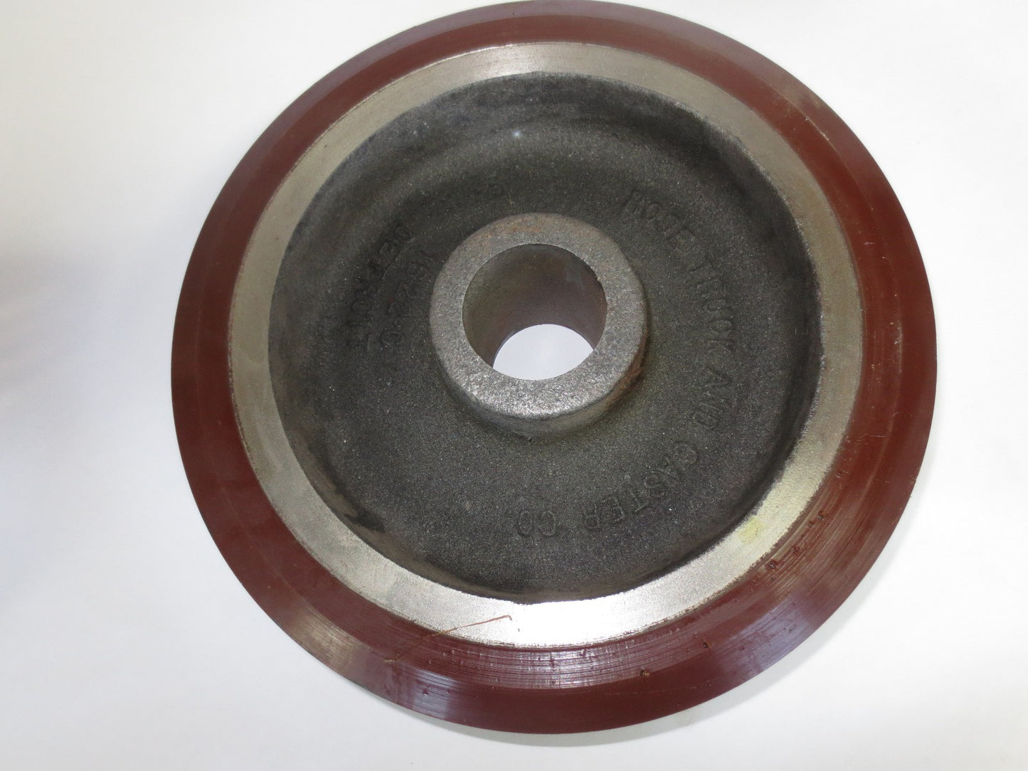 ROSE TRUCK & CASTER 1622-C 10" DIAMETER, 2-3/8" TREAD, 1-3/4" BORE - NEW SURPLUS