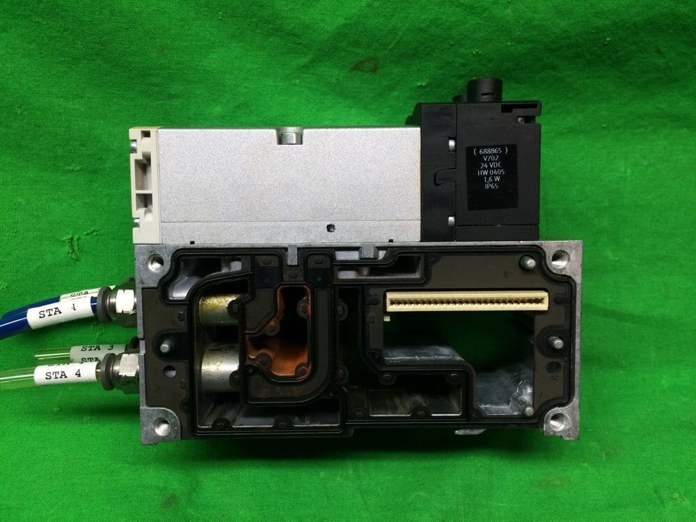FESTO ELECTRIC VSVA-B-M52-AZD-A1-1T1L W/ VABV-S4-S1-N14-2T2