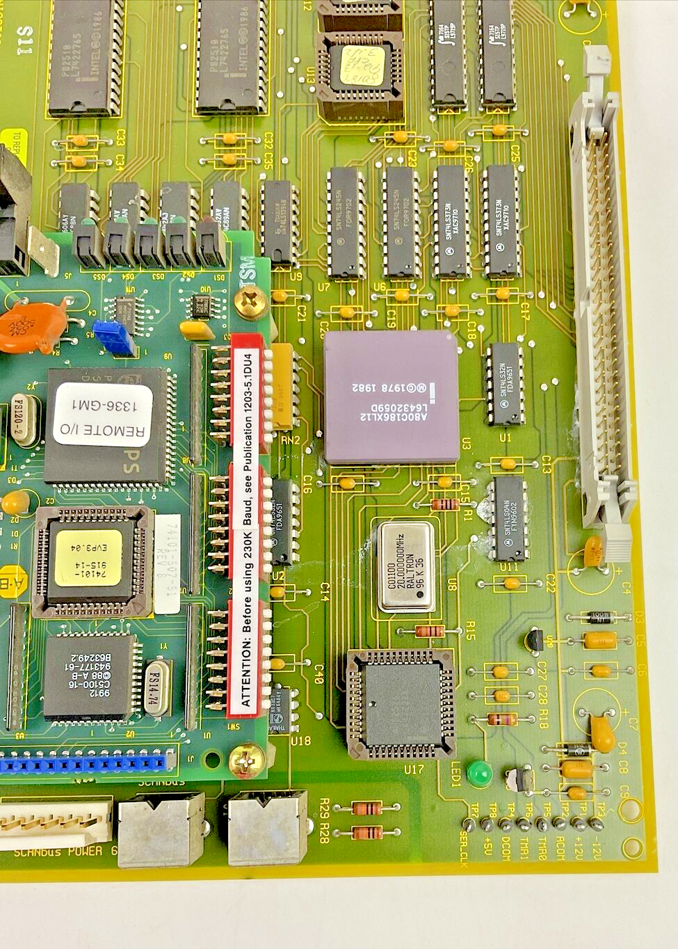 ALLEN BRADLEY 80165-078-52 E COMMUNICATIONS PROCESSOR