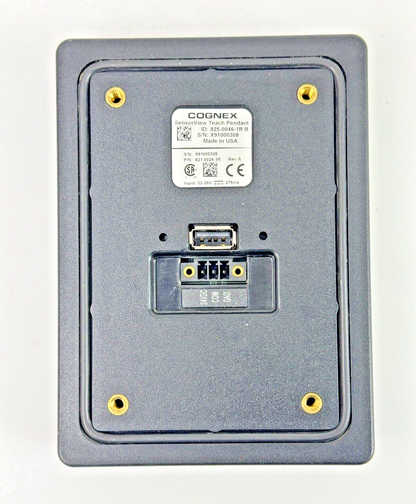 COGNEX - 821-0024-1R REV A - SENSORVIEW TEACH PENDANT - ID: 825-0046-1R B