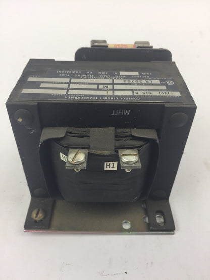 ALLEN BRADLEY 1497-N15 CONTROL CIRCUIT TRANSFORMER .130 KVA 208V 60HZ 120V 60HZ