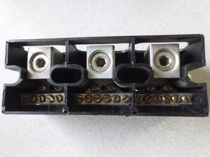 EATON / BUSSMANN EN63 TERMINAL BLOCK, 3-POLE - 285A, 600V