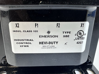 Emerson Sola Hevi-Duty E300W Control Transformer 1 PHASE 0.3 KVA 50/60 AT 220 V
