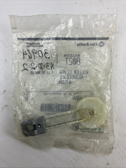 ALLEN BRADLEY 802T-W2A ROLLER LEVER ADJUSTABLE NYLON 1.19-3" RADIUS SER B