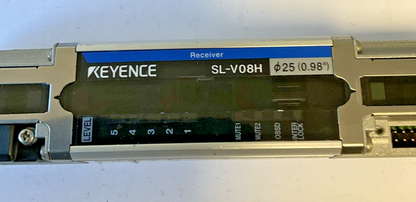 KEYENCE SL-V0H-T / SL-V08H-R  TRANSMITTER AND  RECIEVER 24VDC