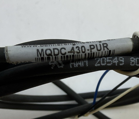 BANNER MQDC-430-PUR CORDSET