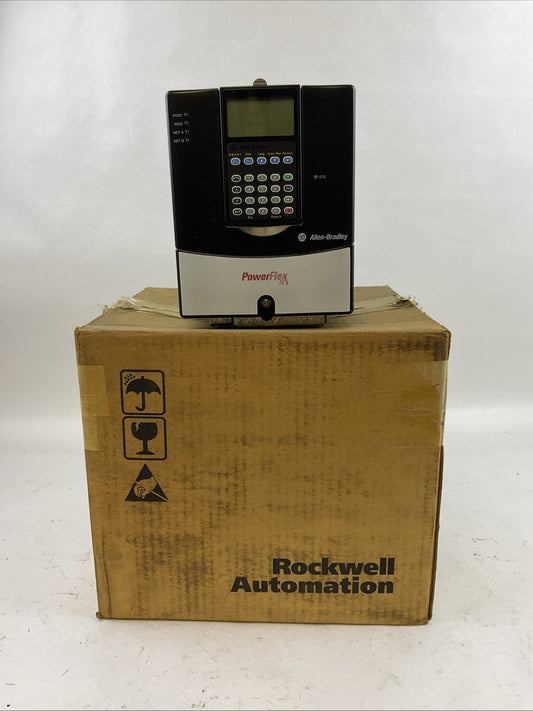 ALLEN BRADLEY 20AD8P0A3AYNNNC0 AC DRIVE POWER FLEX 70 SER A FW 5.001