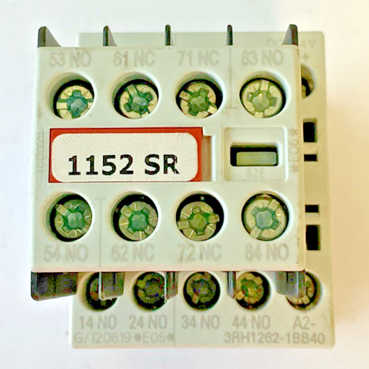 SIEMENS 3ZX1012-0RH11-1AA1 CONTACT  W/ 3RH1911-1GA22-3AA1 RELAY