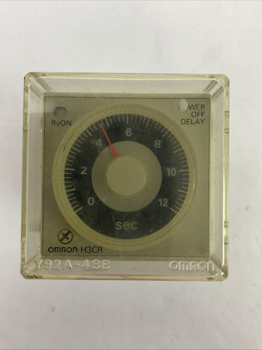 OMRON H3CR-H8RL TIME DELAY RELAY 24VDC/AC 50/60HZ P2CF-08 RELAY SOCKET