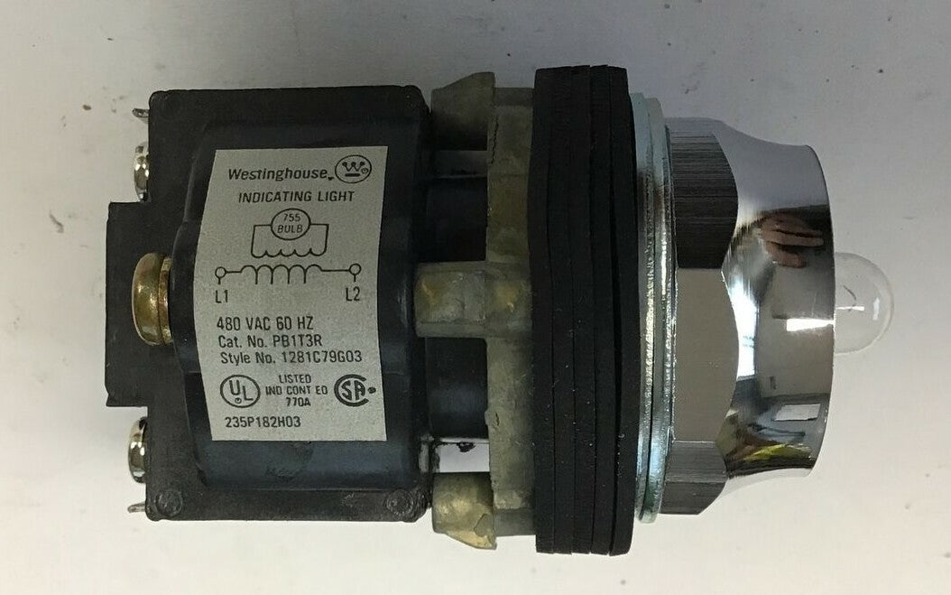 WESTINGHOUSE PB1HB0T3 PUSHBUTTON HEAVY DUTY 480V 60HZ MODEL A