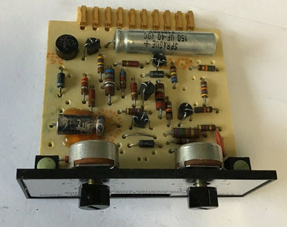ELECTRONICS CORPORATION OF AMERICA 22DJ2-3000 PHOTOSWITCH CONTROL CARD